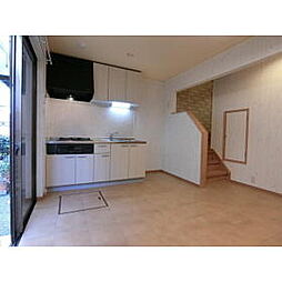 都営大江戸線 豊島園駅 徒歩15分の賃貸テラスハウス 1階2DKのリビング/ダイニング