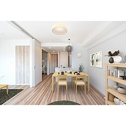 グランカーサ川口青木町公園 203 2階4LDKのリビング/ダイニング