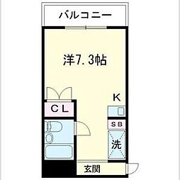 間取図画像 ワンルーム