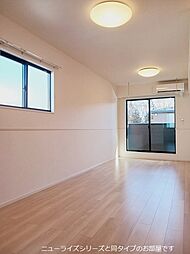 JR両毛線 駒形駅 徒歩16分の賃貸アパート 2階2LDKのリビング/ダイニング