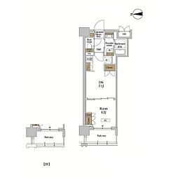 JR京浜東北・根岸線 蒲田駅 徒歩10分の賃貸マンション 6階1DKの間取り