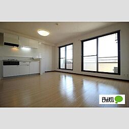 JR両毛線 前橋大島駅 徒歩24分の賃貸マンション 2階1LDKのリビング/ダイニング