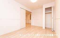 関東鉄道常総線 水海道駅 10.4kmの賃貸アパート 2階2LDKの室内