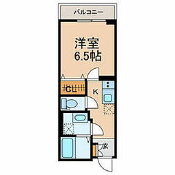 間取図画像 1K