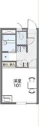 間取図画像 1K