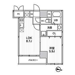 プレアデス千里山田 6階/-