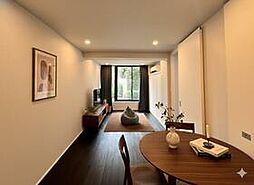 京王線 芦花公園駅 徒歩5分の賃貸マンション 1階1LDKのリビング/ダイニング