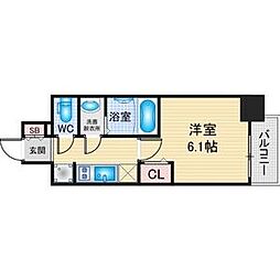 メイクス今池PRIME 1Kの間取図画像