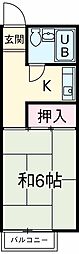 間取図画像 1K