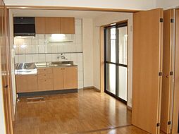 名古屋市営鶴舞線 上小田井駅 徒歩27分の賃貸アパート 2階1LDKのリビング/ダイニング