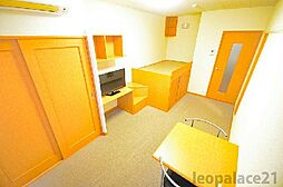 レオパレスルミエール 206 2階1Kのリビング/ダイニング