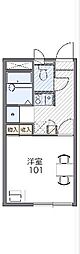 間取図画像 1K