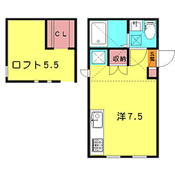 間取図画像 ワンルーム