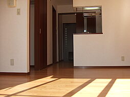 パルフラッツ沙羅 206 2階ワンルームのリビング/ダイニング