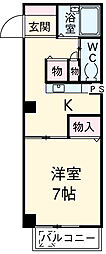 リーヴェＳＫ 1階1DKの間取り