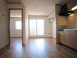 マロン　ヴィラ　IIＣ 204 2階2LDKのリビング/ダイニング