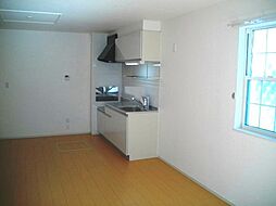 ソレイユ　サクラ　ガーデン 1階1LDKのリビング/ダイニング