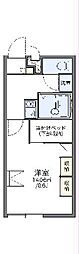 レオパレスジゴジ1 1Kの間取図画像