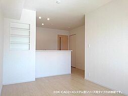 ラルミエールメゾンVI 102 1階1LDKのリビング/ダイニング