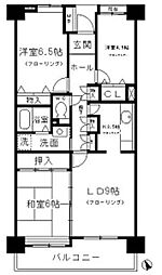 コーポレート小金井梶野通り1号棟 5階3LDKの間取り