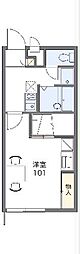間取図画像 1K