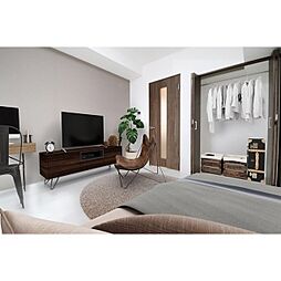 メゾンピオニー東向島 5階1Kのリビング/ダイニング