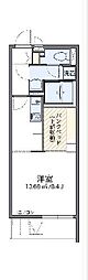 レオパレスミランダモンテ日吉 ワンルームの間取図画像