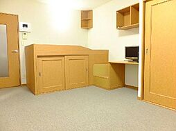 レオパレスイースタンＡ 204 2階1Kのリビング/ダイニング