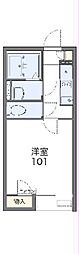 レオネクストエスペランサ真田 1Kの間取図画像