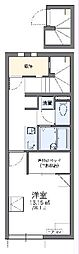 レオネクストサミット7 1Kの間取図画像