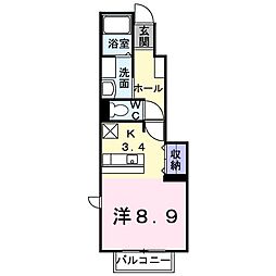 間取図画像 ワンルーム