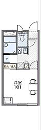間取図画像 1K