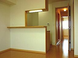 JR東海道本線 穂積駅 バス5分 みずほバス稲里下車 徒歩3分の賃貸アパート 2階1LDKのリビング/ダイニング