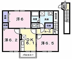 間取図画像 3DK