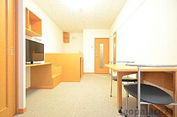 レオパレスリジエール 202 2階1Kのリビング/ダイニング