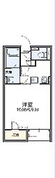 レオネクストパトリ 2階1Kの間取り