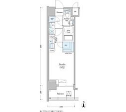 間取図画像 ワンルーム