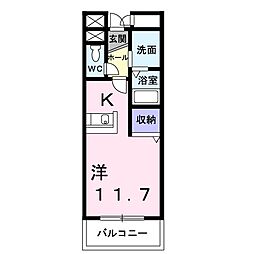 間取図画像 ワンルーム