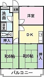 間取図画像 3DK