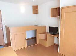 レオパレスパル 109 1階1Kのリビング/ダイニング