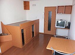 レオパレスラ　プリマヴェーラ 202 2階1Kのリビング/ダイニング