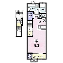 ハイム・コスモス ワンルームの間取図画像