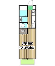 間取図画像 1K