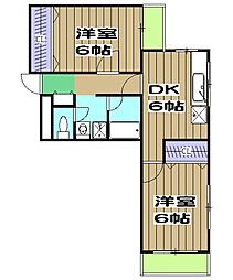 間取図画像 2DK