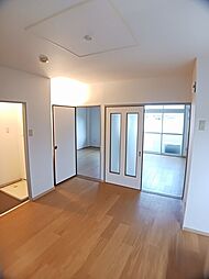 JR山陰本線 園部駅 バス7分 横田中下車 徒歩6分の賃貸アパート 2階2DKのリビング/ダイニング