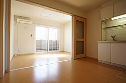 フローレンスつくばＡ 1階1LDKのリビング/ダイニング