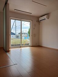 JR水戸線 結城駅 徒歩21分の賃貸アパート 1階2LDKのリビング/ダイニング