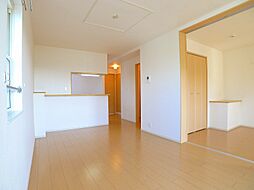 ブルーシャトー 201 2階2LDKのリビング/ダイニング