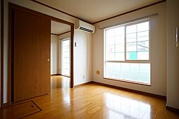 東武佐野線 堀米駅 徒歩18分の賃貸アパート 1階2DKのリビング/ダイニング