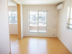 JR中央線 立川駅 バス30分 薬師前下車 徒歩4分の賃貸アパート 2階2LDKのリビング/ダイニング